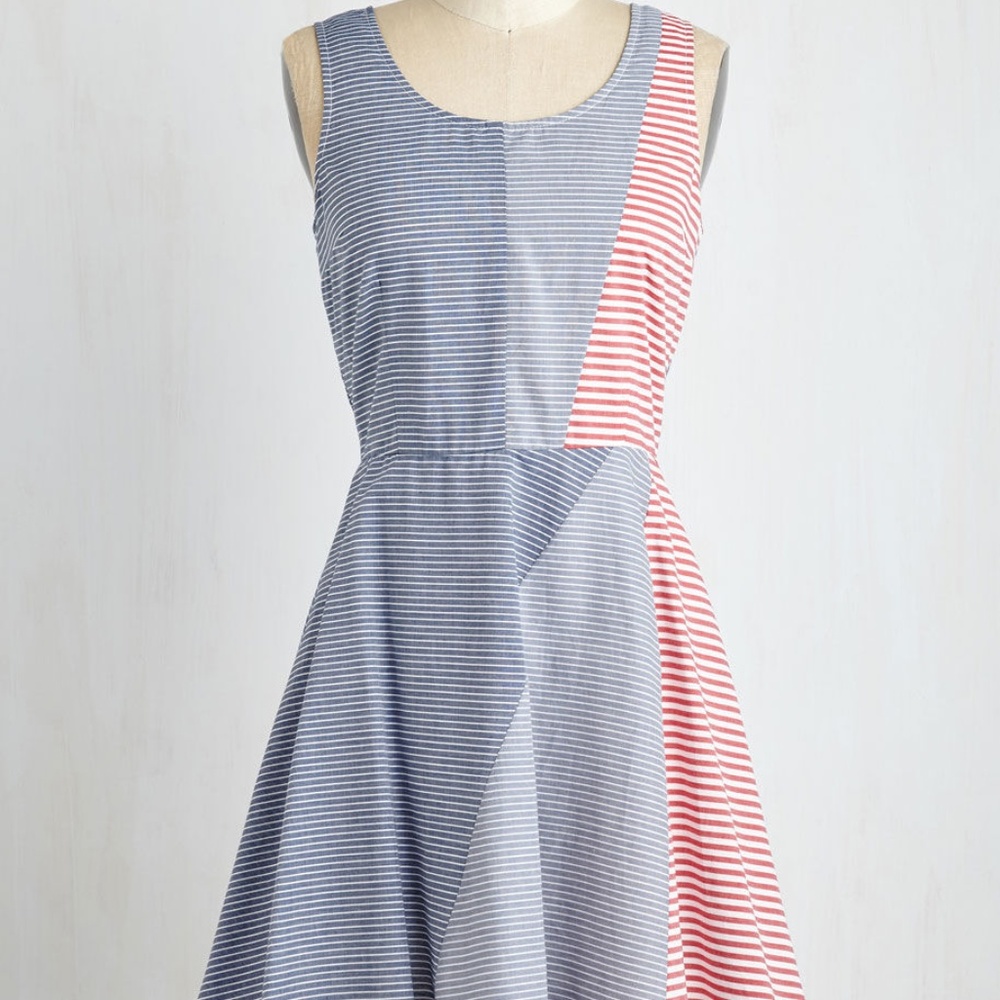 Belle of the Barbecue Dress in 1X  NWOT